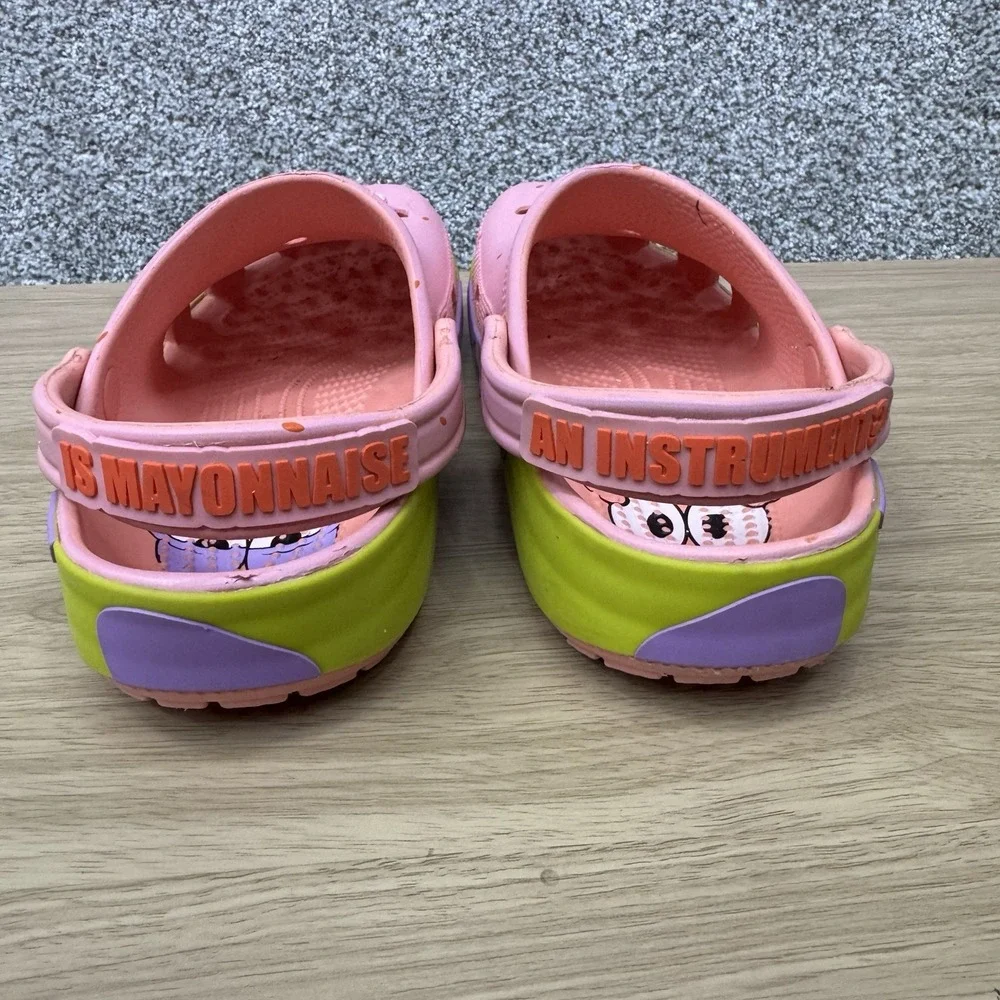 Patrick‎ Star Crocs Classic Clog Men's 8 Women's 10 SpongeBob SquarePants